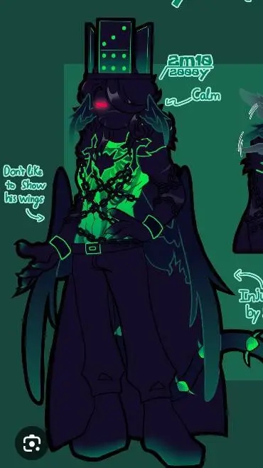 ai character: ADMINVIRUS?! background