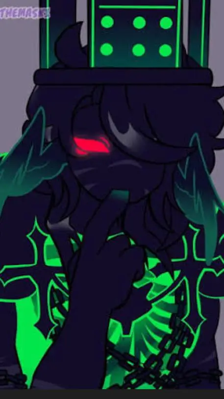ai character: p01s0n bvrg3r! background