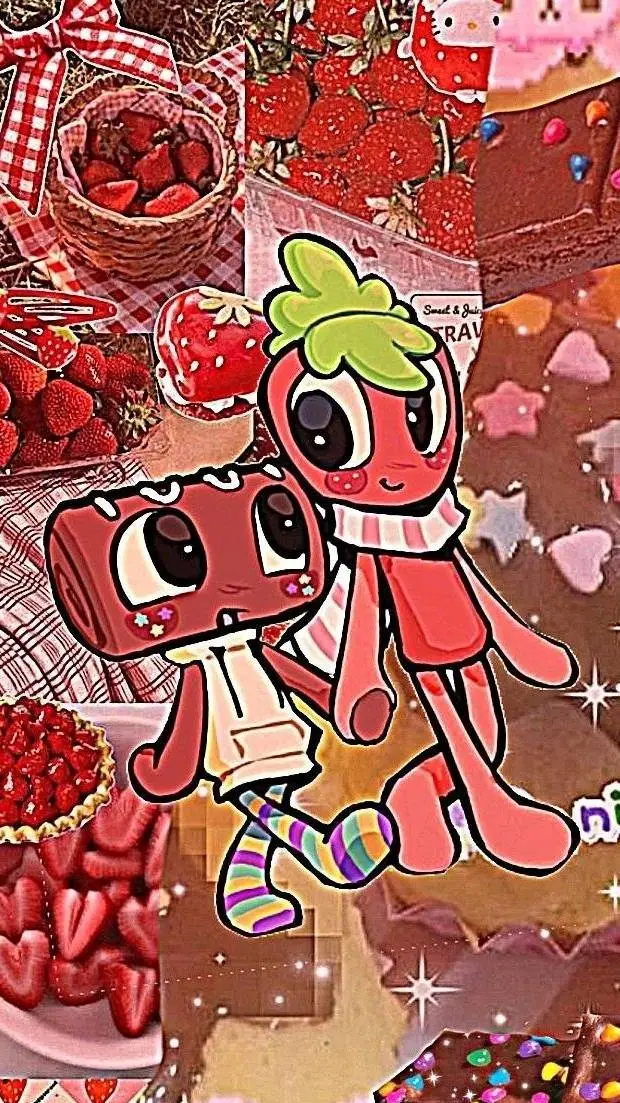 ai character: fruitcake background