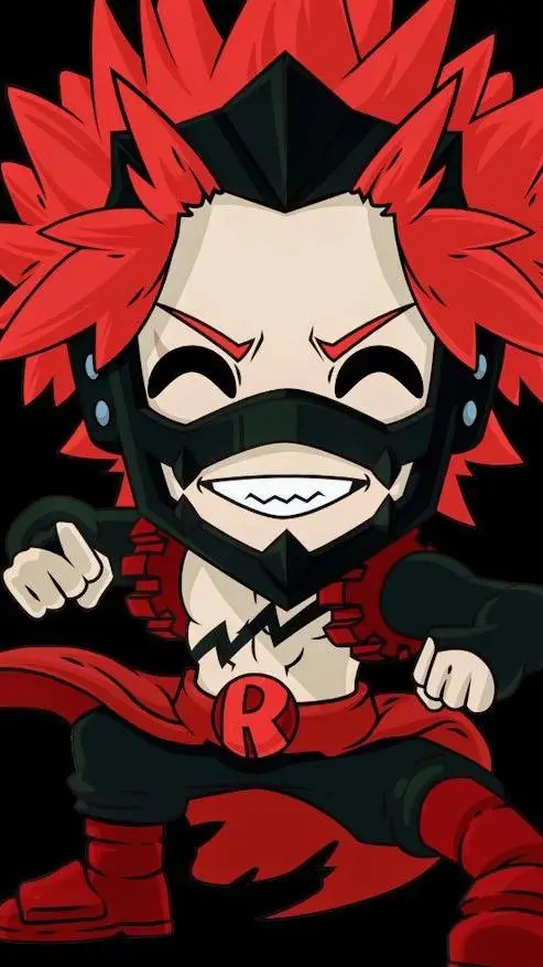 ai character: Kirishima  background