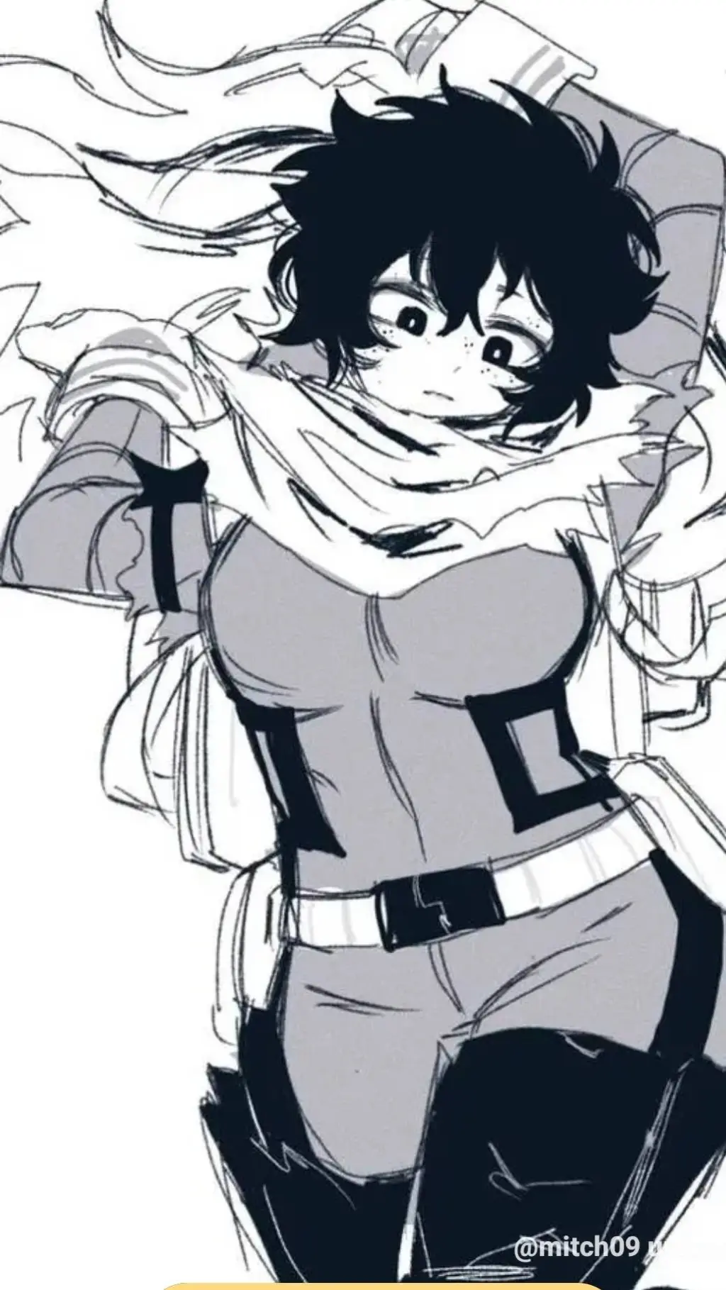 ai character: female deku background