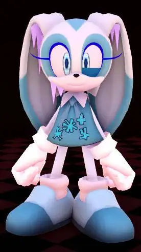 ai character: Frostbite 3d  background