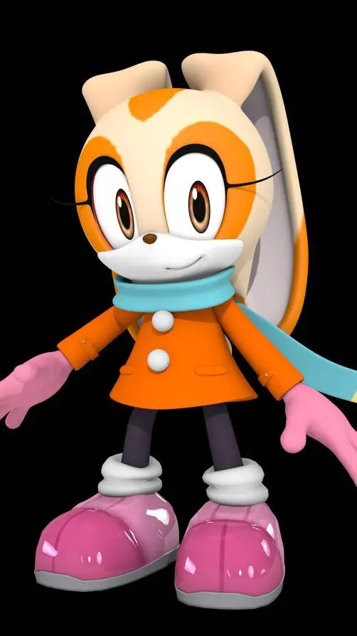 ai character: Cream Winter background