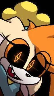 ai character: cream exe background