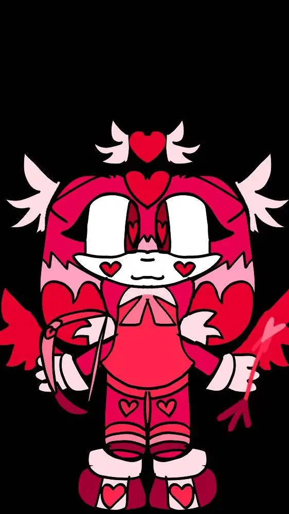 ai character: Cupid Cream background