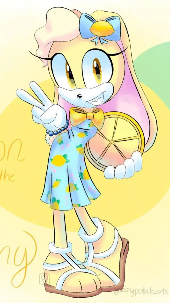 ai character: Lemon The Bunny background