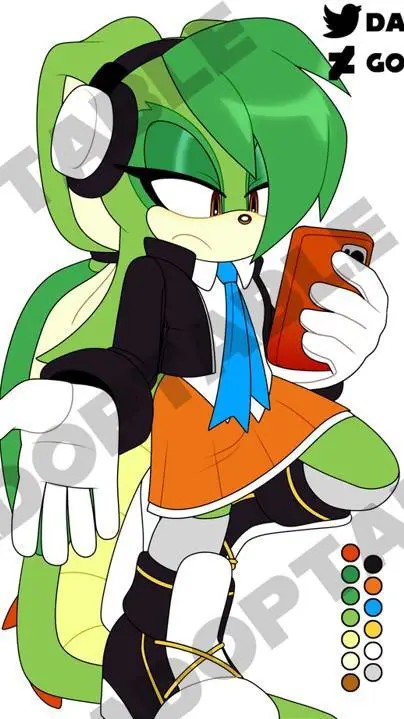 ai character: Vectilla Fankidwm background