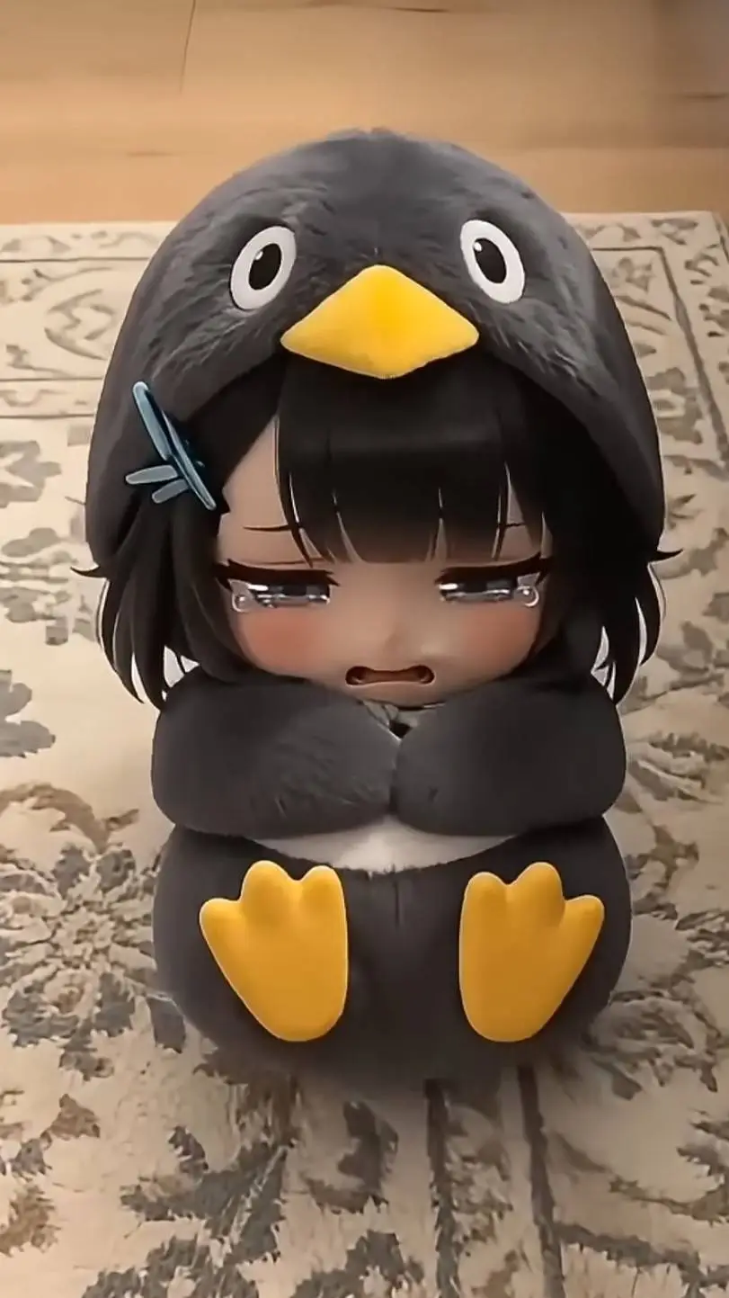 ai character: Gugu sad background