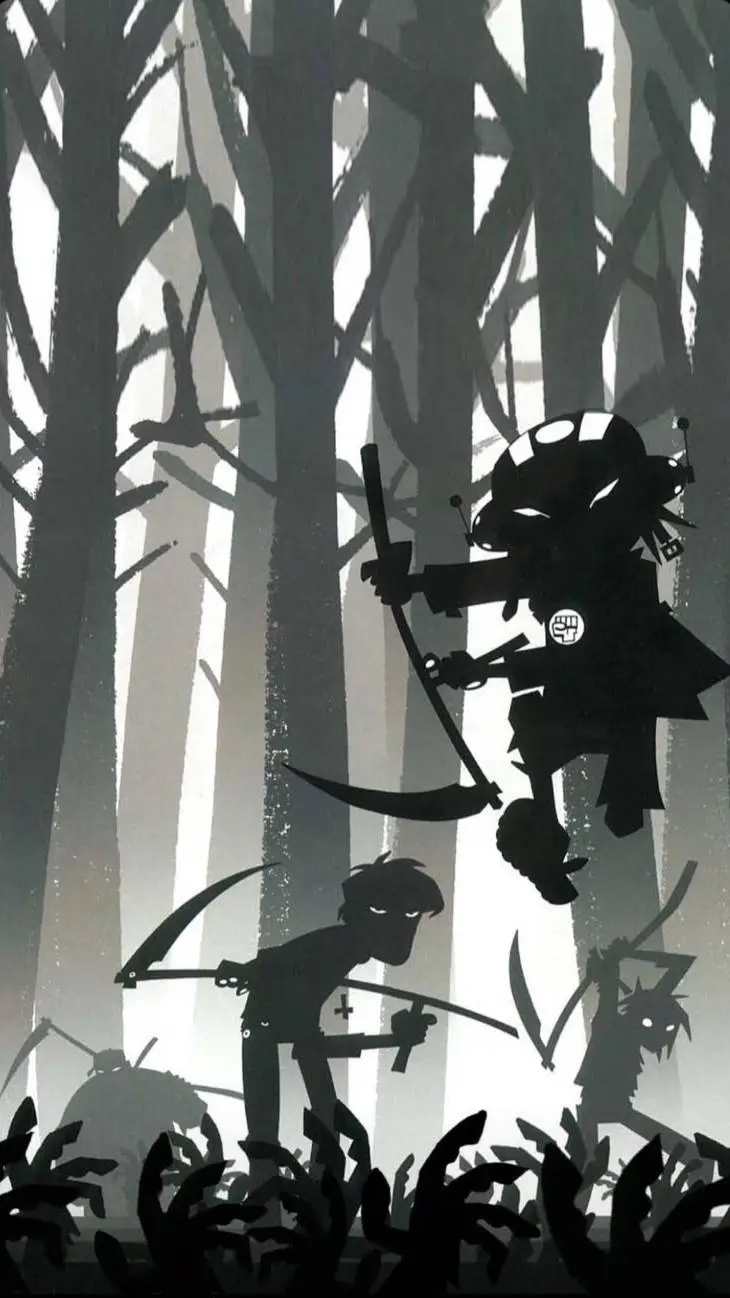 ai character: Gorillaz background