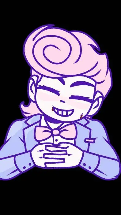 ai character: Harvey  background