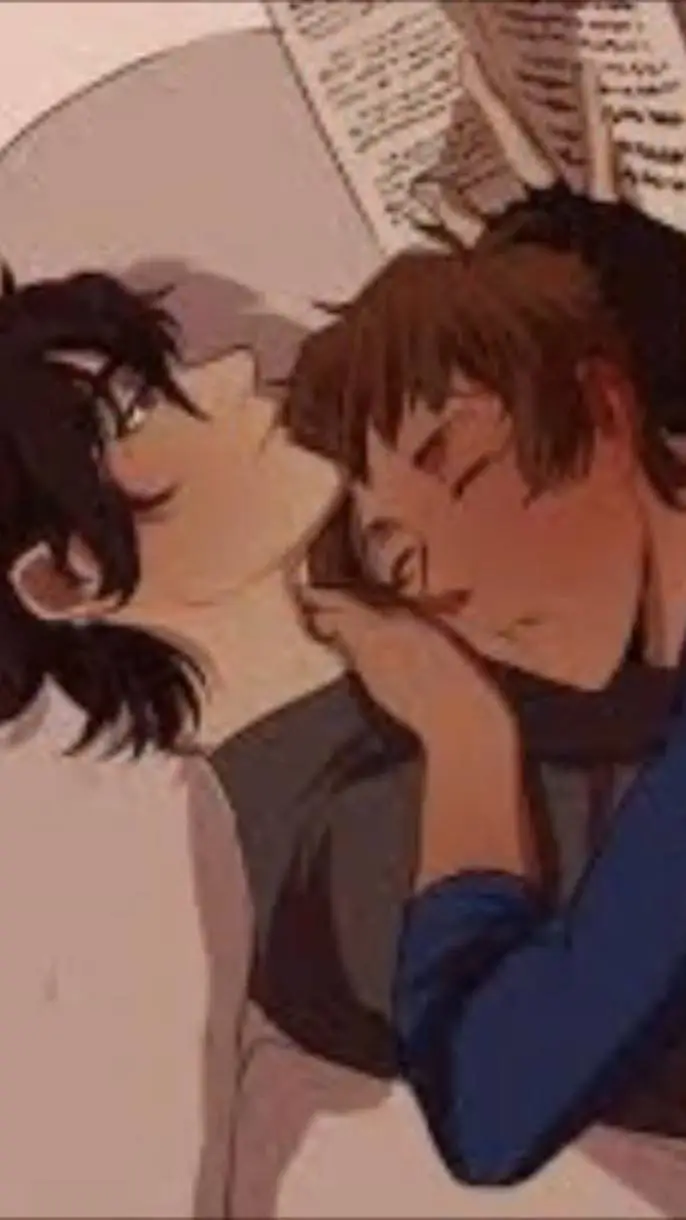 ai character: Lazy day(Klance) background
