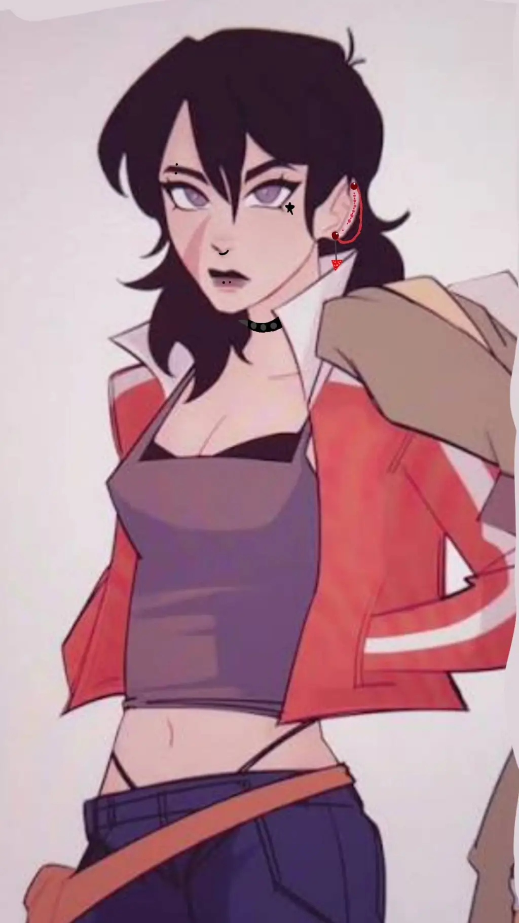 ai character: Klance(fem Keith) background