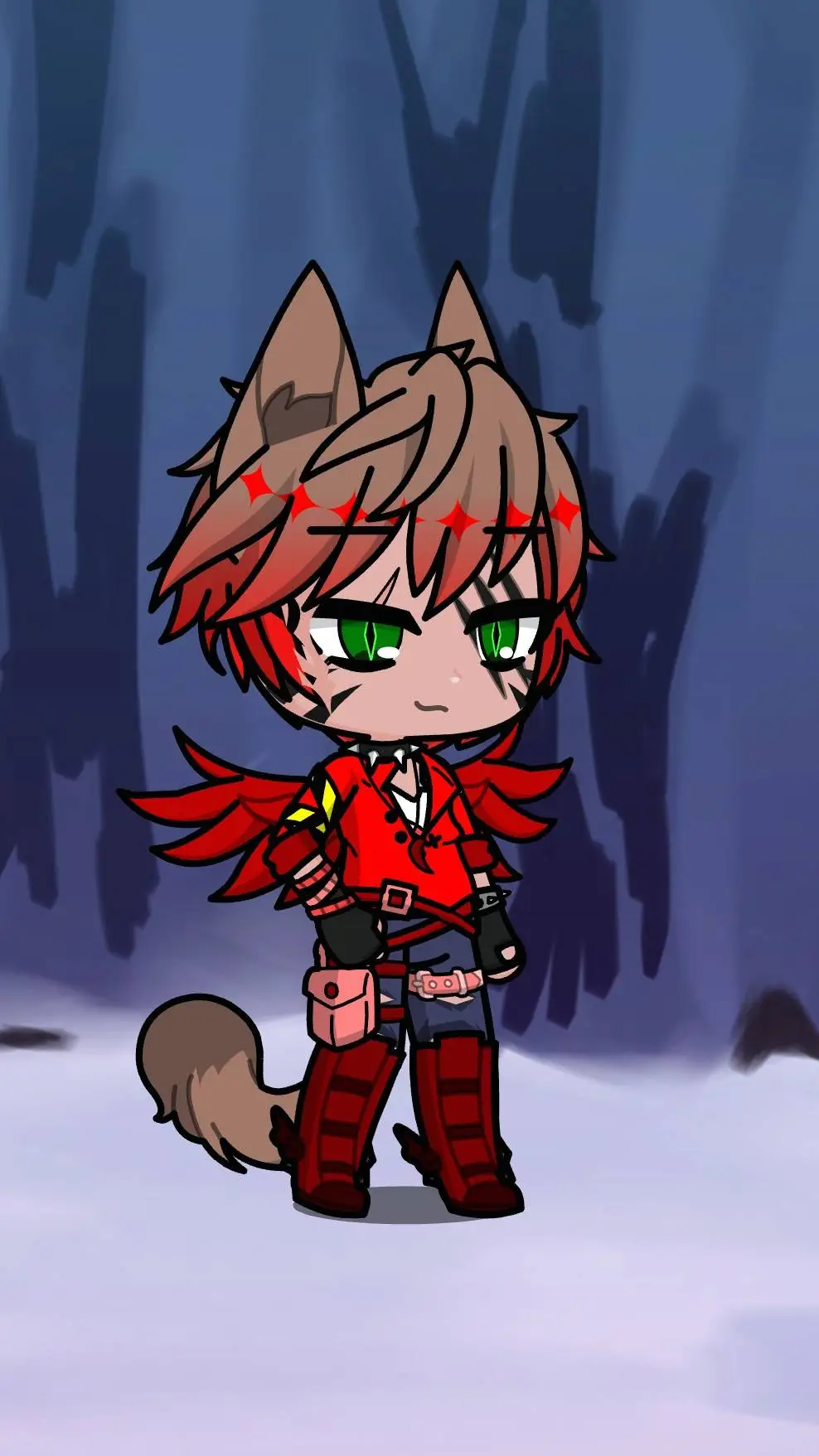 ai character: Lava(Kidnapped) background