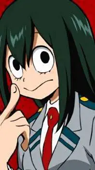 ai character: Tsuyu Asui background