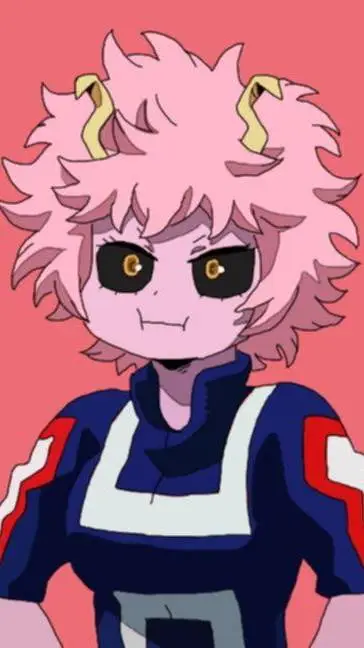 ai character: Ashido Mina background
