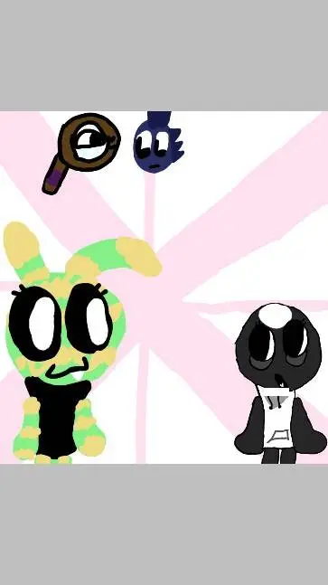 ai character: 2 fandoms meet background