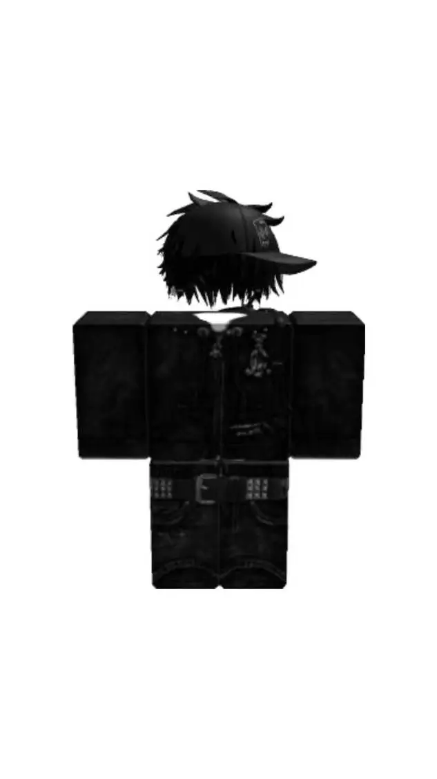 ai character: emo roblox boy background