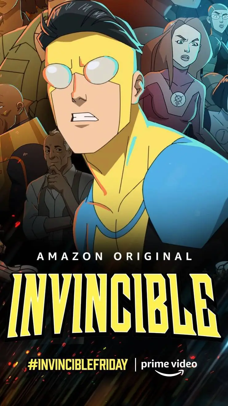 ai character: INVINCIBLE! background