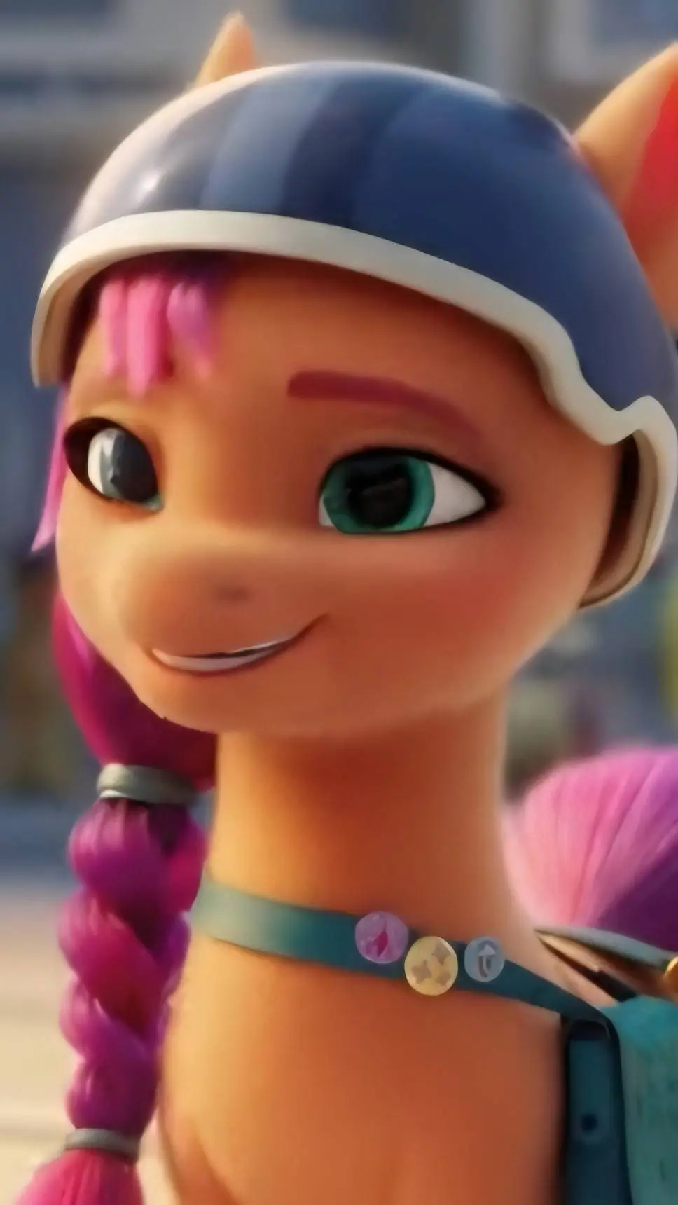 ai character: Sunny Starscout  background