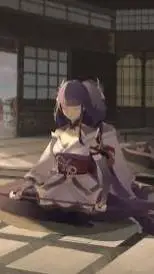 ai character: Raiden Ei Shogun background