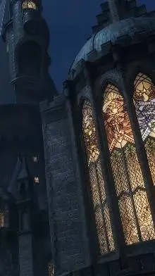 ai character: Hogwarts  background