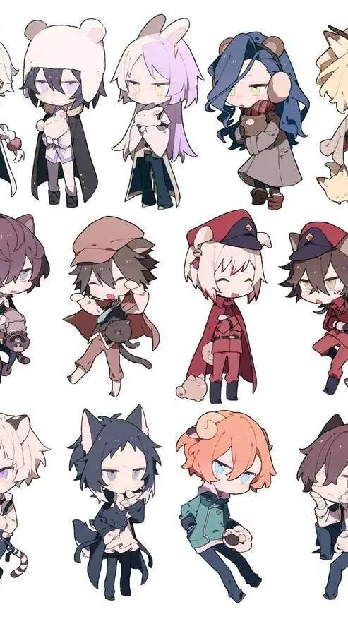 ai character: |BSD-Roommates| background