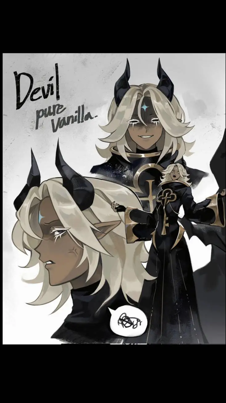 ai character: Pure vanilla background