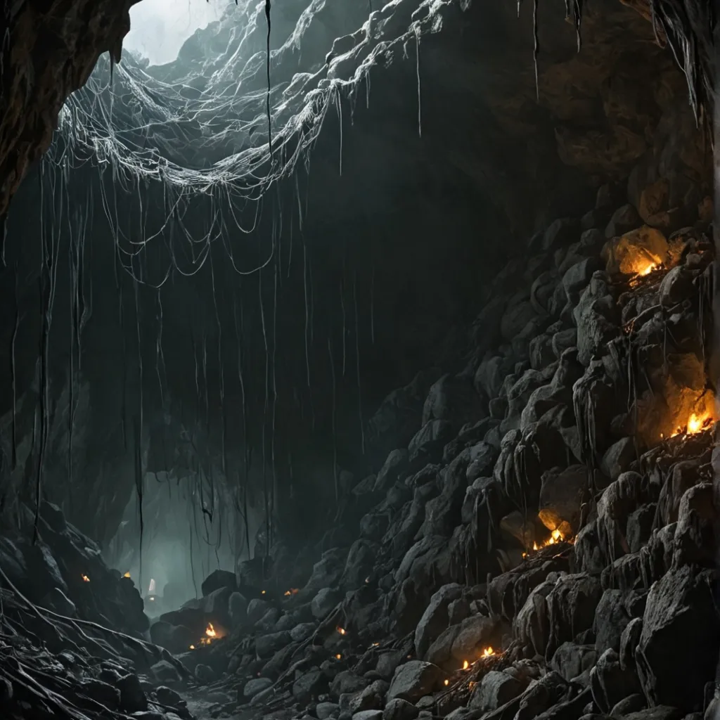 chat with ai character: Spiderweb Ghosts