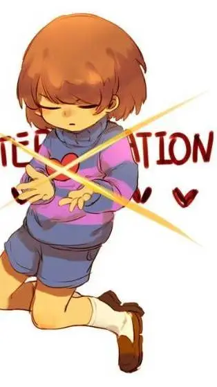 ai character: Undertale background