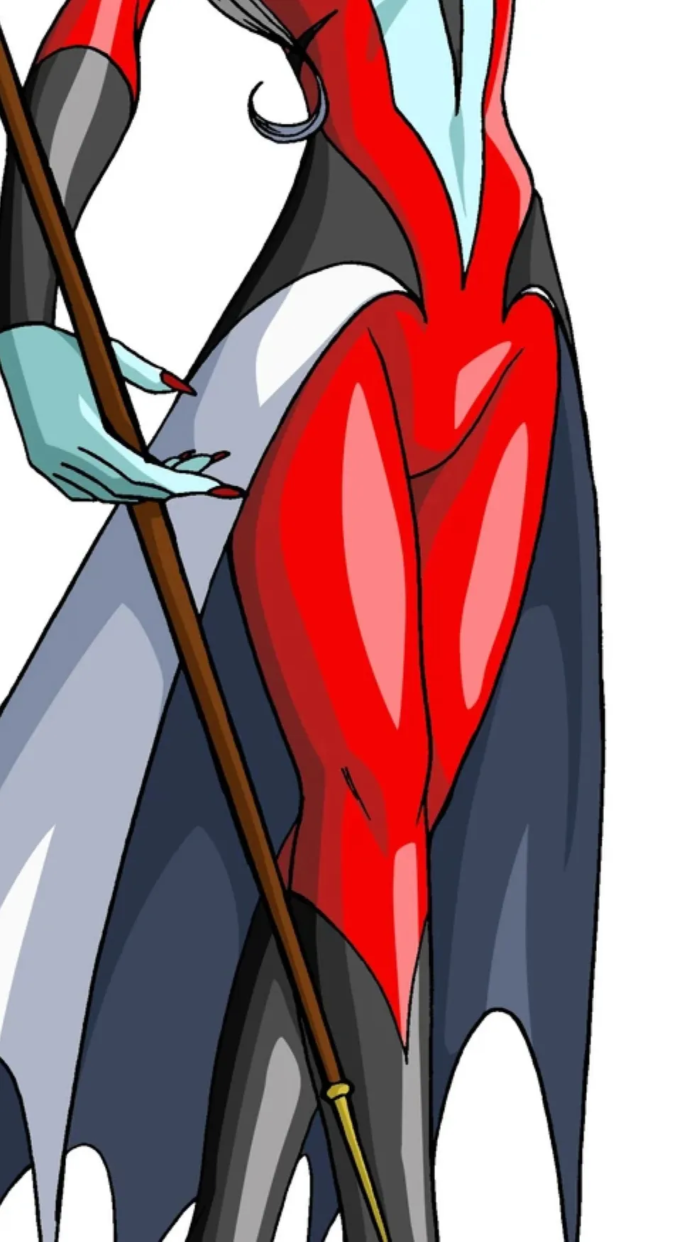 ai character: Towa gets eaten background