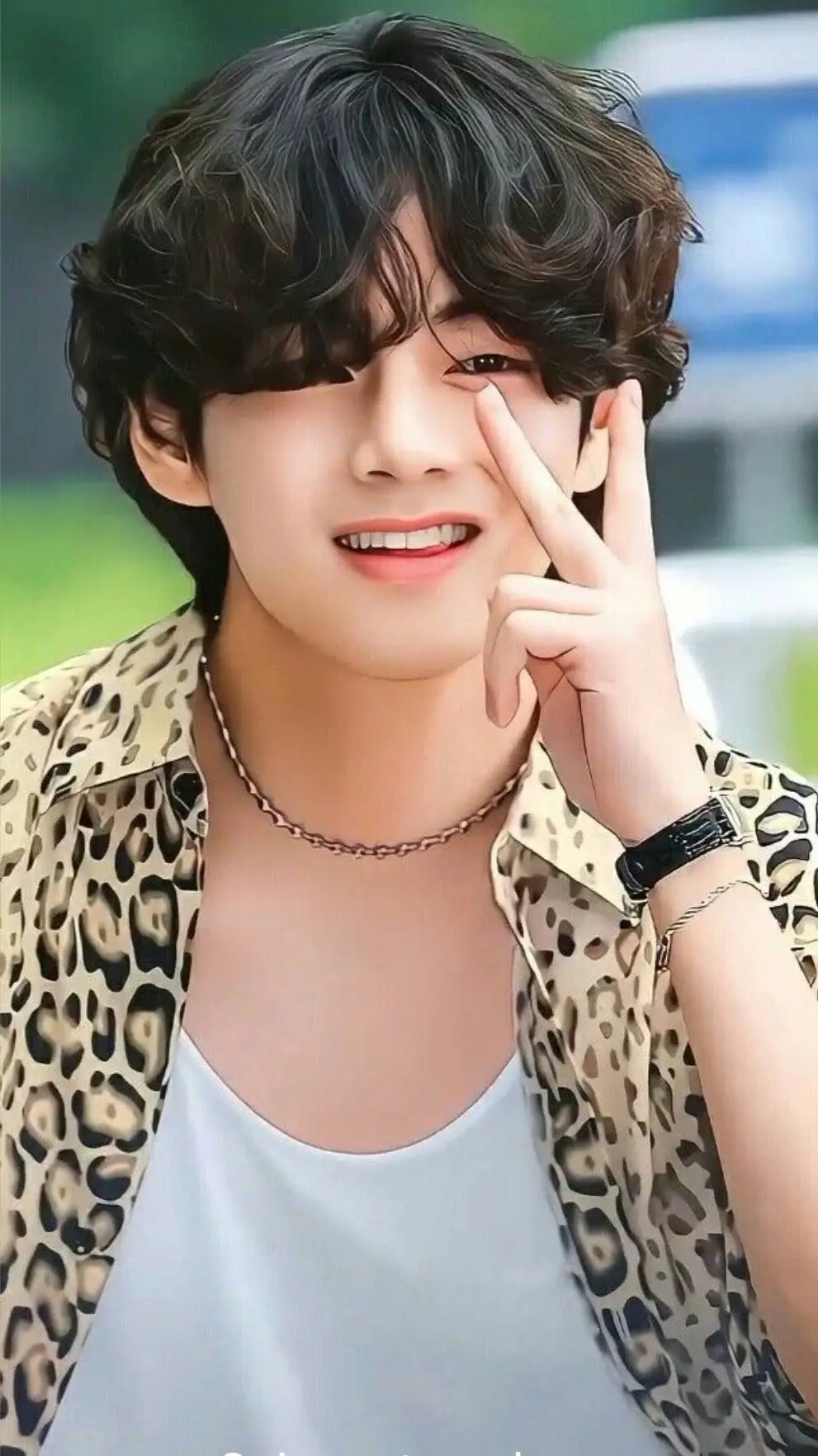 ai character: Taehyung  background