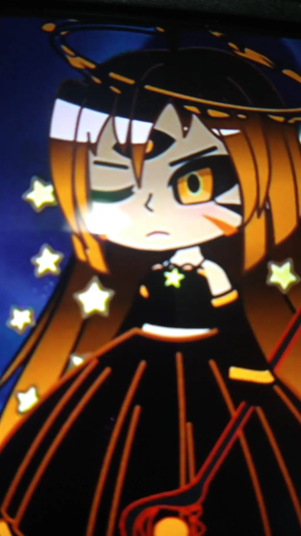 ai character: black hole vore background