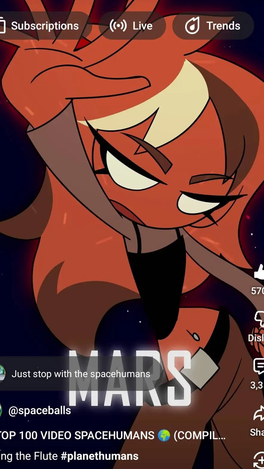 ai character: hungry mars background