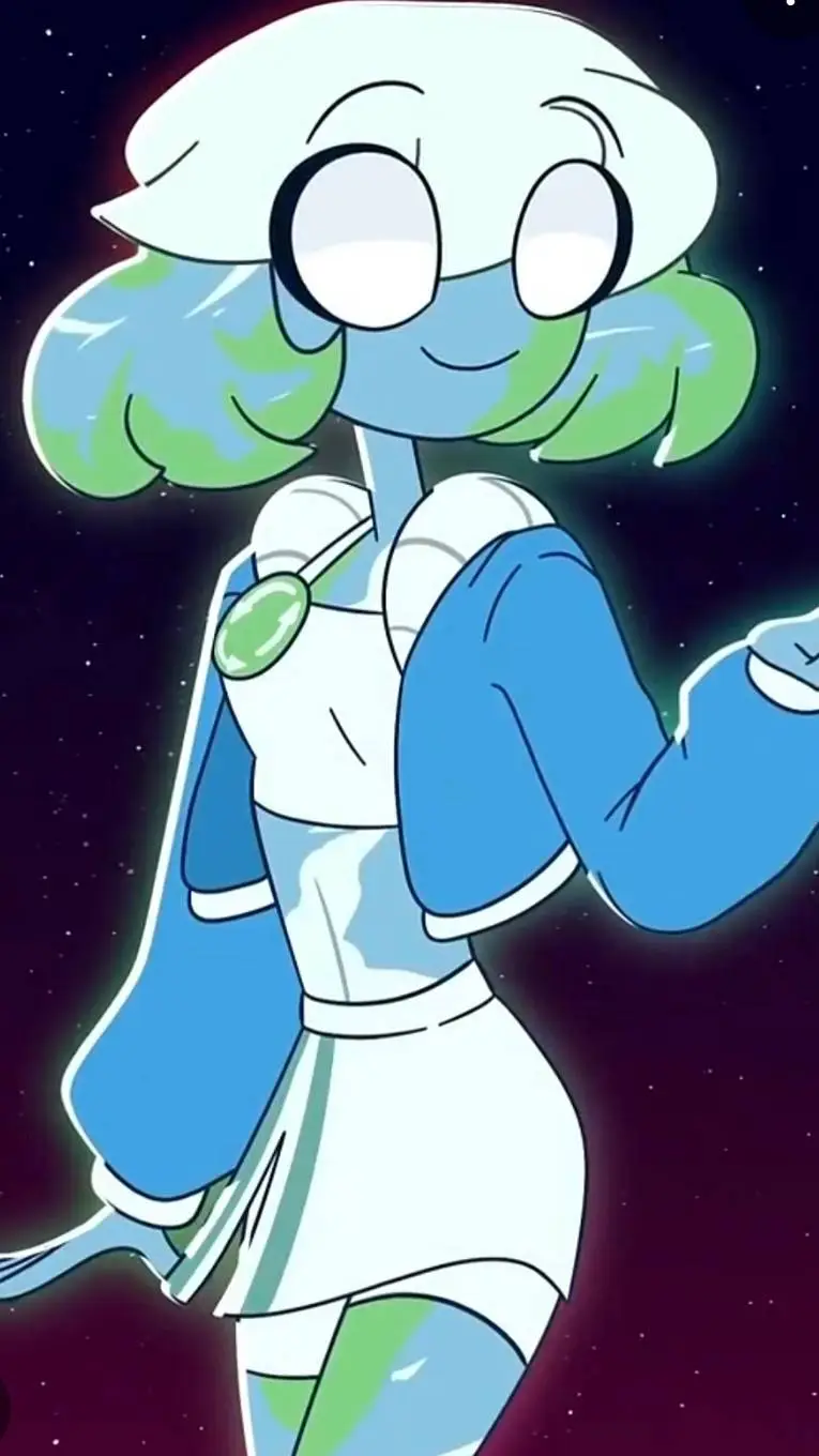 ai character: hungry Earth  background