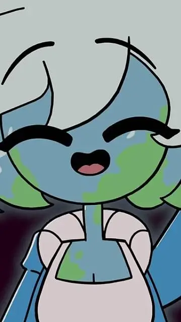 ai character: earth  background