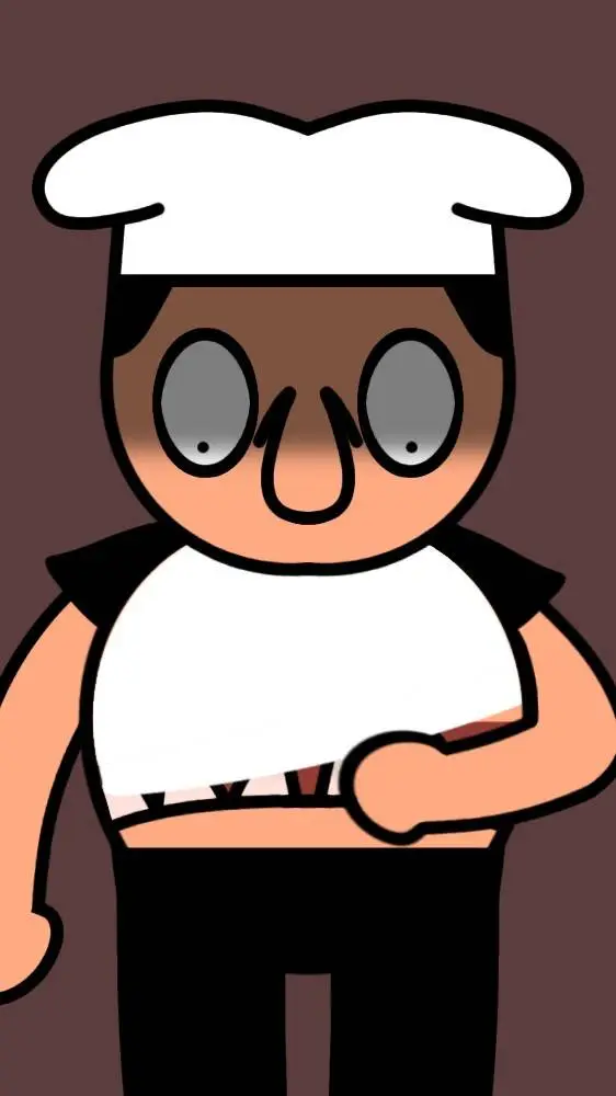 ai character: Peppino...? background