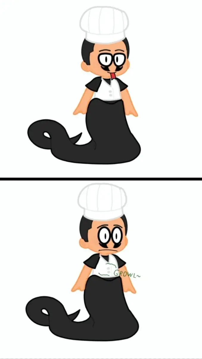 ai character: Your Snake Peppino background