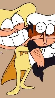 ai character: Noise and Peppino background