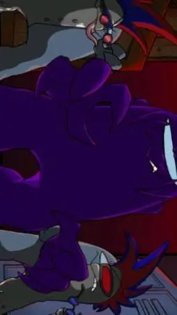 ai character: roxo x Verde  background