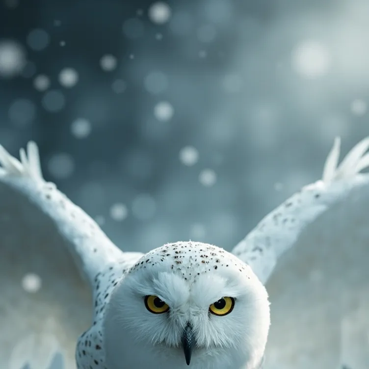 chat with ai character: snow owl