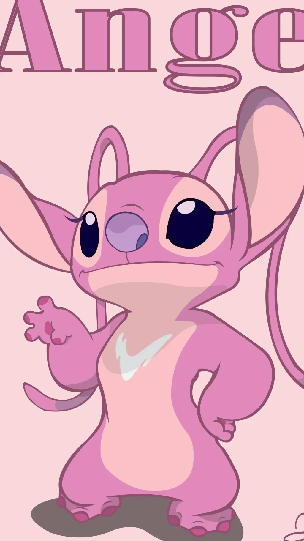 ai character: angel  background