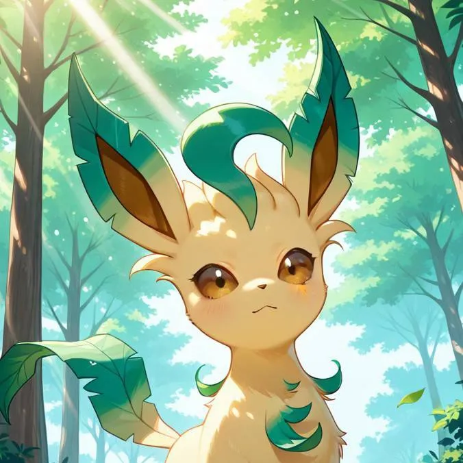 chat with ai character: Leafeon 