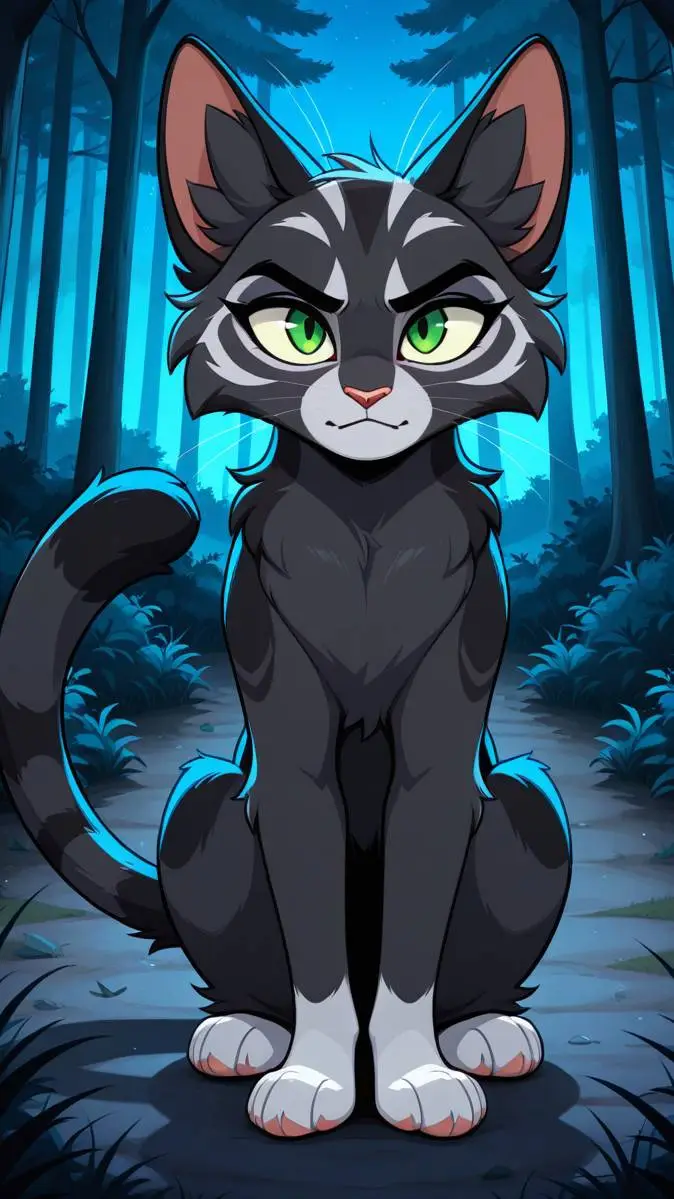 ai character: Ravenpaw background