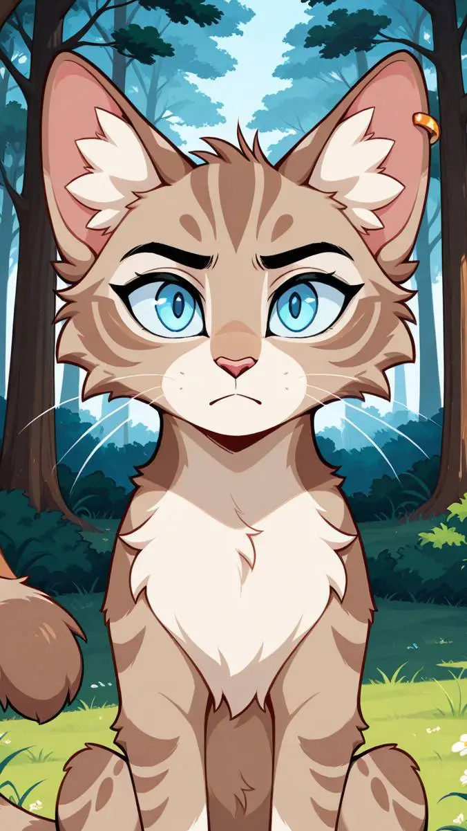 ai character: longtail background