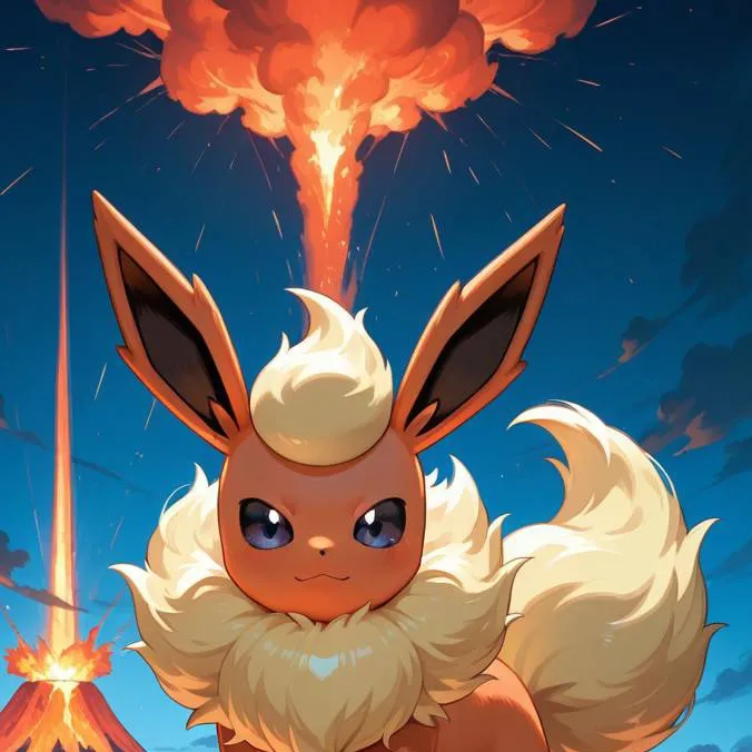 chat with ai character: Flareon 
