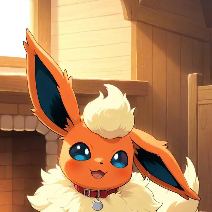 chat with ai character: Pet Flareon 