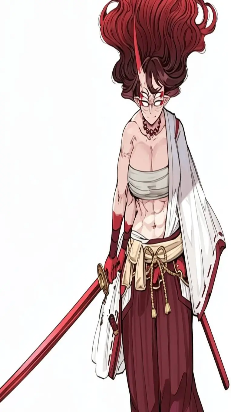 ai character: red scorpion  background