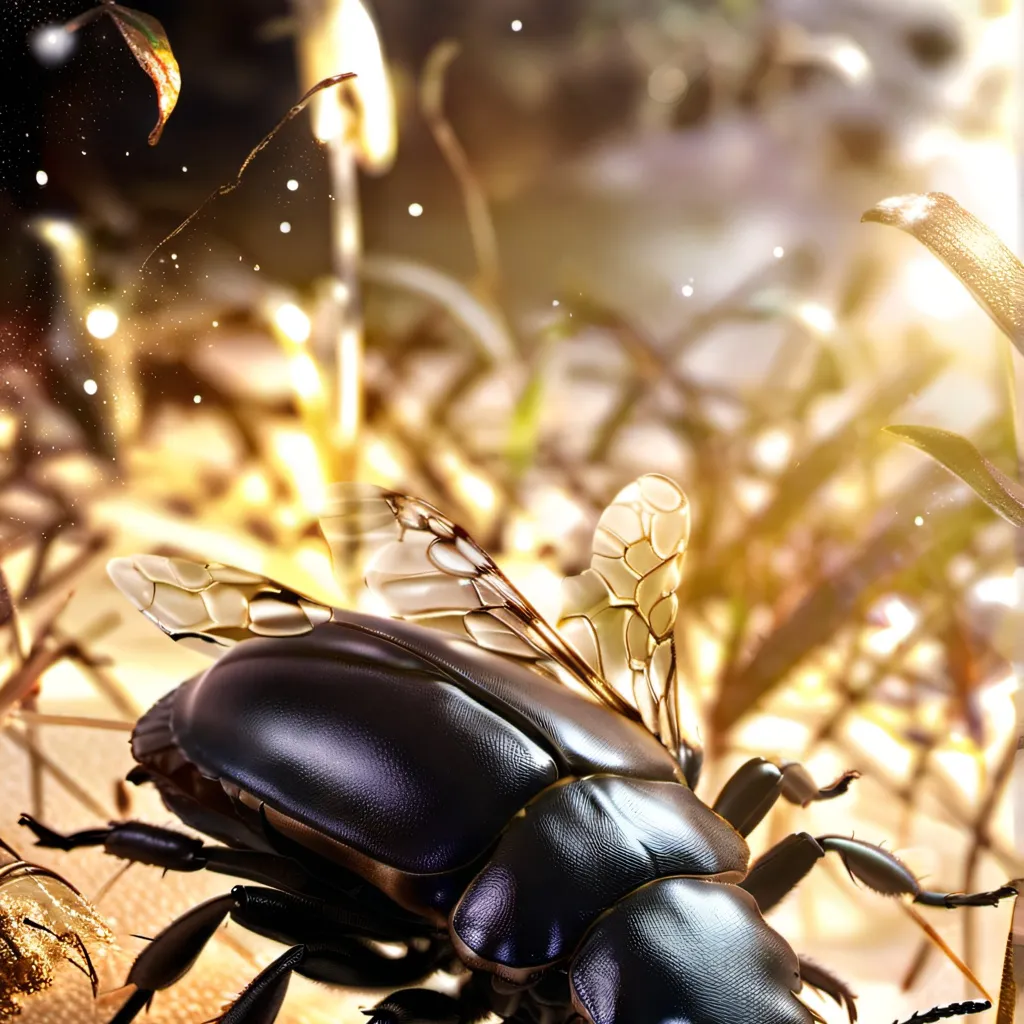 chat with ai character: rhino beetle
