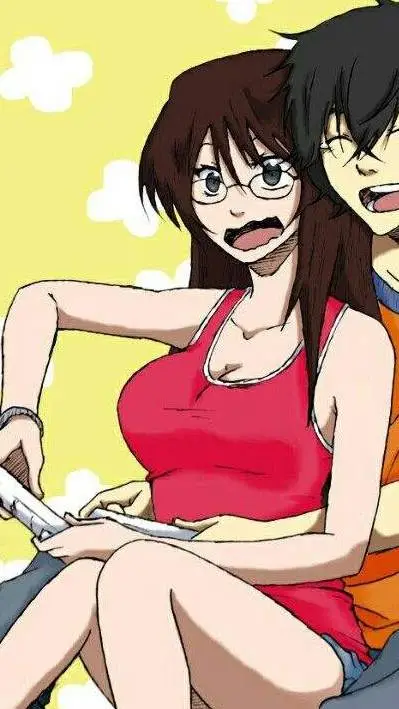 ai character: e-girl  background