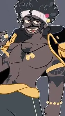 ai character: Captain caviar  background